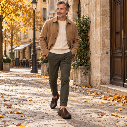 🎁 ¡Último día con un 30 % de descuento! ¡No te lo pierdas! ⏰ Zapatos italianos de piel auténtica, hechos a mano ✅ Soporte para el arco del pie: ayuda a aliviar las molestias ✅ Diseño ergonómico para caminar sin dolor
