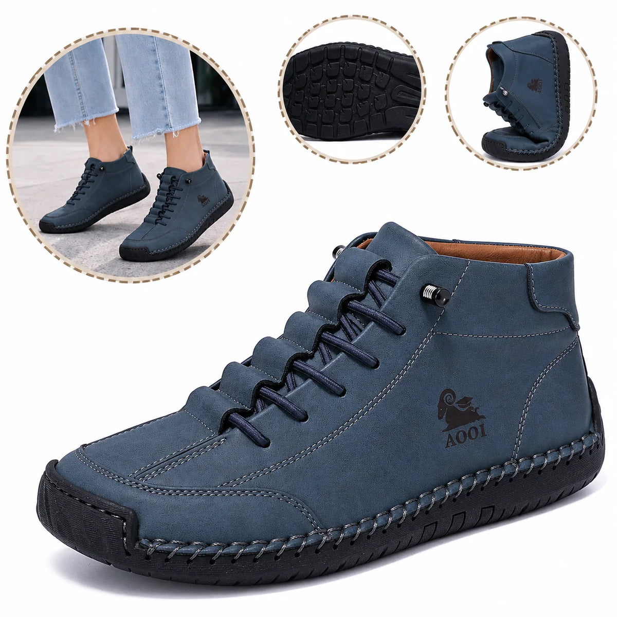 🎁 ¡Último día, 70% de descuento! ¡No te lo pierdas! ⏰ Zapatos italianos de cuero genuino hechos a mano ✅ Soporte para el arco: alivia las molestias ✅ Diseño ergonómico, caminar sin dolor ✅ Unisex