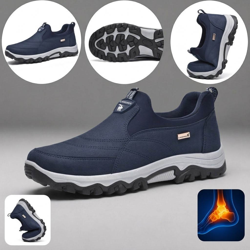 ⏰ ¡30% de descuento hoy! ¡No te lo pierdas! 🔥 Calzado ortopédico de alta calidad con diseño ergonómico y excelente soporte 🦶 Soporte para el arco del pie: ayuda a aliviar el dolor de pies.