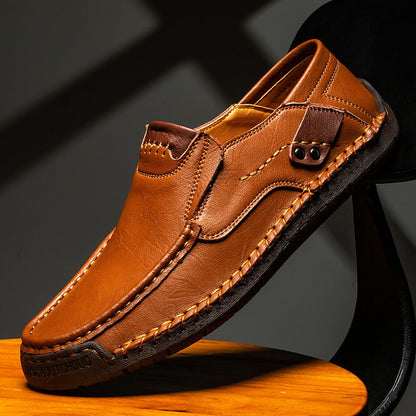 🎁 ¡Último día con un 30 % de descuento! ¡No te lo pierdas! ⏰ Zapatos italianos de piel auténtica, hechos a mano ✅ Soporte para el arco del pie: ayuda a aliviar las molestias ✅ Diseño ergonómico para caminar sin dolor