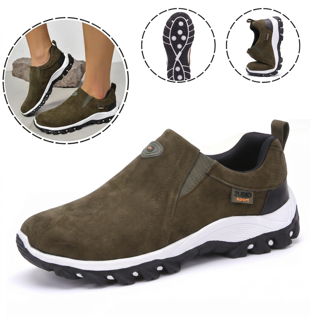 ⏰ ¡30% de descuento hoy! ¡No te lo pierdas! 🔥 Calzado ortopédico de alta calidad con diseño ergonómico y excelente soporte 🦶 Soporte para el arco del pie: ayuda a aliviar el dolor de pies.