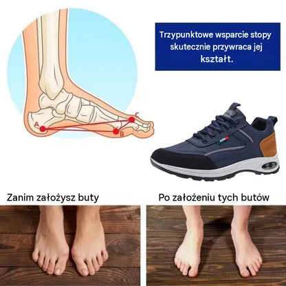 🎉 ¡Último día! ¡30% de descuento! ✅ Calzado ortopédico diseñado específicamente para personas con problemas en los pies; ofrece soporte para el arco y alivia el dolor de espalda, articulaciones y pies.