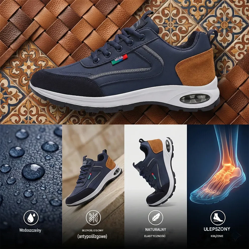 🎉 ¡Último día! ¡30% de descuento! ✅ Calzado ortopédico diseñado específicamente para personas con problemas en los pies; ofrece soporte para el arco y alivia el dolor de espalda, articulaciones y pies.
